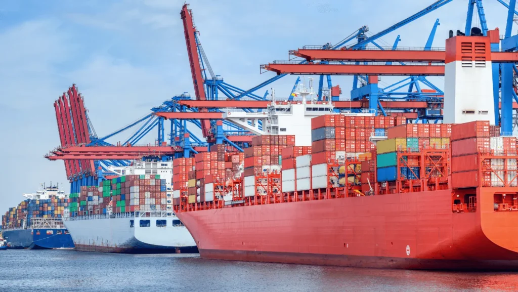 cargo from europe to australia